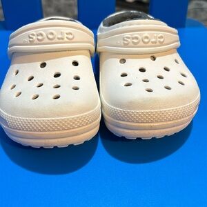 White Toddler Crocs